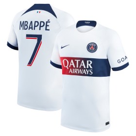 Paris Saint-Germain Mbappé 7 Bortedrakt 2023-24 Kortermet